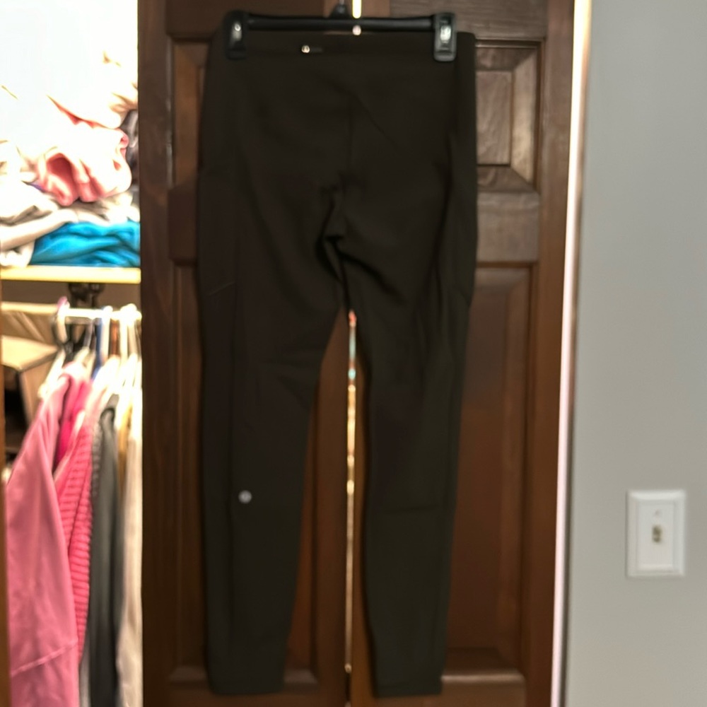 olive green lululemon leggings